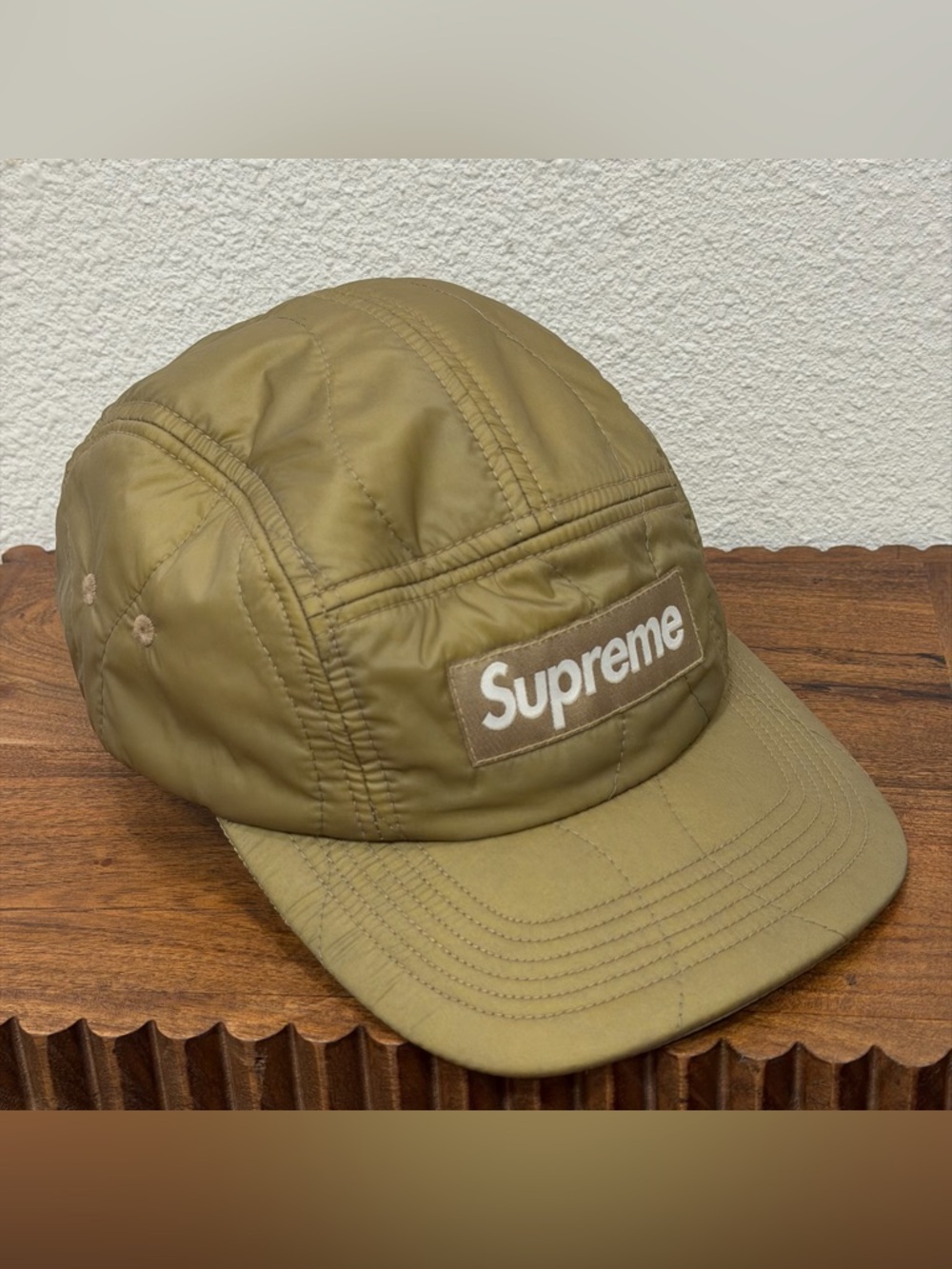 Supreme Quilted Liner Camp Cap